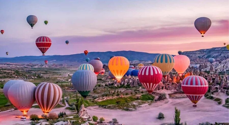 2-Day Guided Cappadocia Tour from Antalya/Belek/Side/Alanya - Day One itinerary: Underground City, Avanos, and the rock-formations playlist