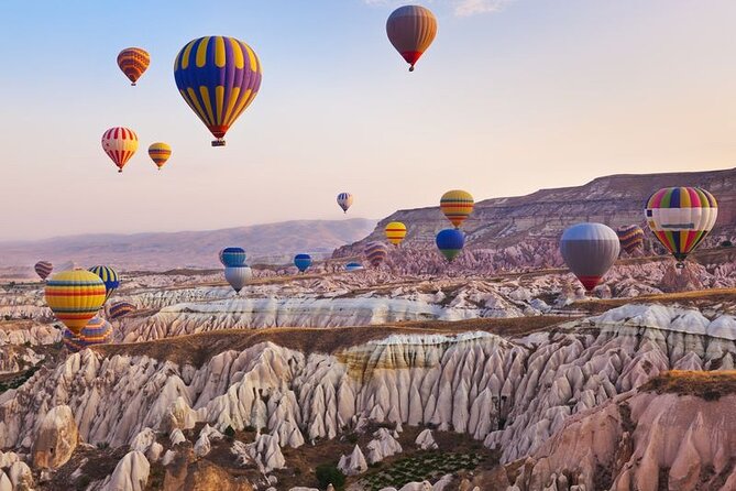 2-Day Guided Cappadocia Tour with Cave Hotel Option From Kemer - Day 2 sunrise reality: the balloon is not included