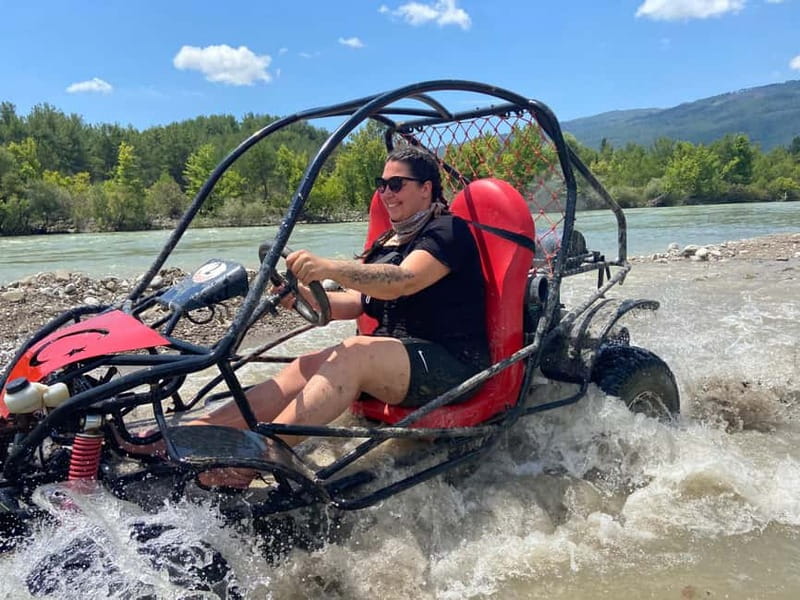 Alanya/Side/Antalya: Canyon Rafting, Buggy & Zipline Tour - The rapids rhythm: how the rafting phase usually feels