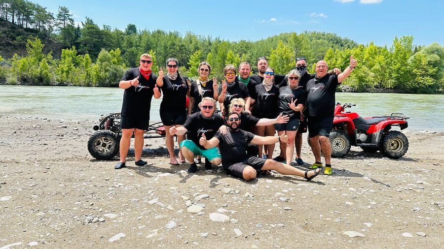 Alanya/Side/Antalya: Canyon Rafting, Buggy & Zipline Tour - Zipline time: quick air time over the canyon