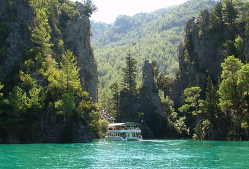 Antalya-Alanya-Side: Green Canyon Boat with Lunch&Transfers - Key highlights at a glance
