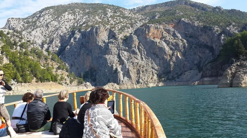 Antalya-Alanya-Side: Green Canyon Boat with Lunch&Transfers - Lunch at a local restaurant: Turkish food breaks up the day