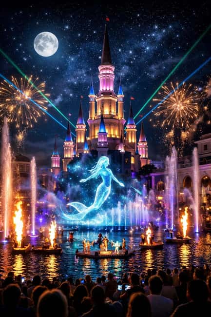 Antalya,Alanya,Side,Kemer Land Of Legends Night Show - What you’re really paying for at about $6