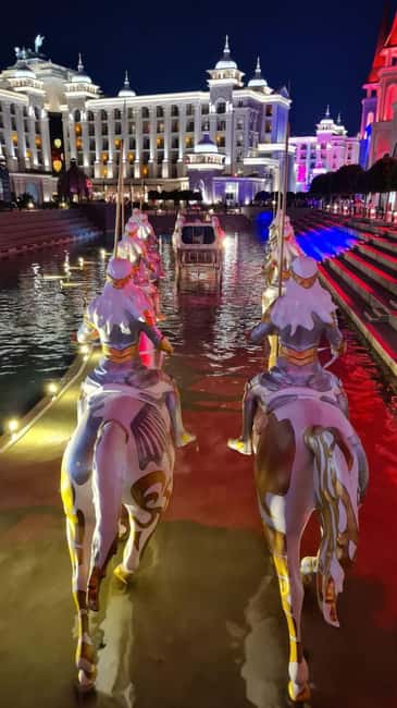 Antalya/Alanya/Side: Land of Legends Night Show & Shopping - Timing pressure: the short show plus a long finish line
