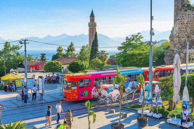 Antalya All-Inclusive City Tour from Kemer:Boat Trip & Waterfalls - Back through Antalya and Kaleiçi: Hadrian’s Gate and the Roman-to-modern street maze