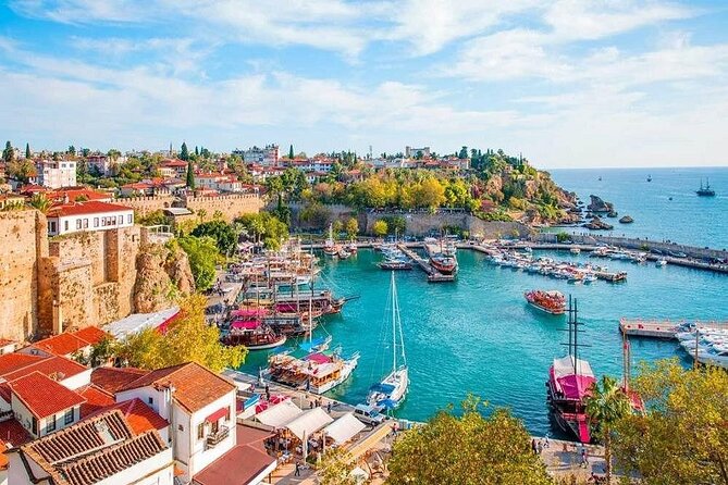 Antalya All-Inclusive City Tour with Cable Car, Boat & Waterfalls - Upper Düden Waterfalls: Walking Paths and Cave-Like Corners