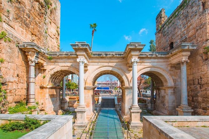 Antalya All-Inclusive City Tour with Cable Car, Boat & Waterfalls - Kaleiçi Marina Boat Cruise: Karpuzkaldıran From the Water