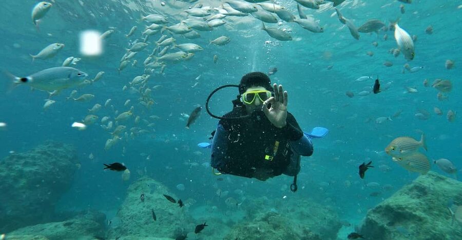 Antalya and Kemer: Full Day Scuba Diving Tour with Lunch - Underwater stops around Kestros and Antalya: shipwrecks, reefs, and caves