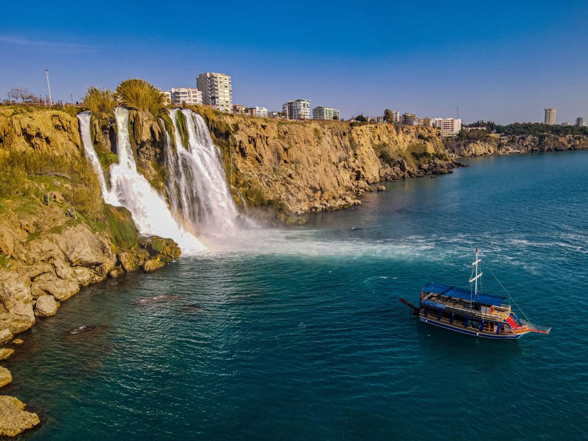 Antalya: Beach & Waterfalls Boat Trip w/ Lunch & Soft Drinks - The second swim stop and viewpoint time: how the schedule keeps energy up
