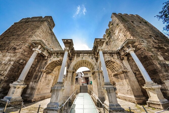 Antalya /Belek : Guided City Tour w/Cable Car & Waterfalls & Boat - From Hotel Pickup to Olympos Teleferik