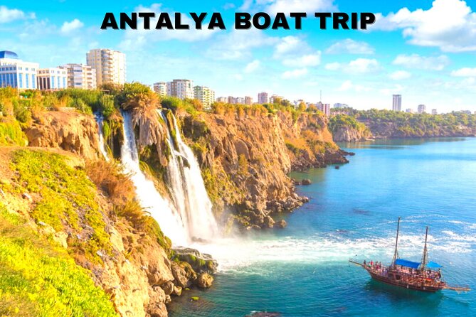Antalya Boat Tour to Düden Waterfall with Lunch & Swimming Stops - BBQ lunch timed with the waterfall stop