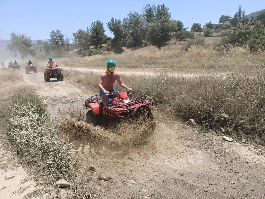 Antalya: Buggy or Quad and Rafting Tour with Lunch - Buggy and Quad Riding on Rugged Tracks