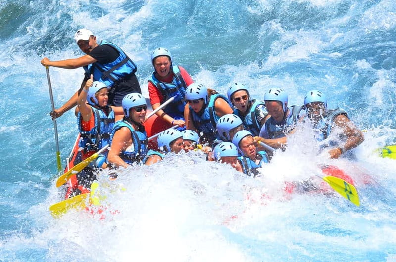 Antalya Buggy, Quad, Jeep, Rafting & Zipline Tour with Lunch - Safety briefing first, because the river is no joke