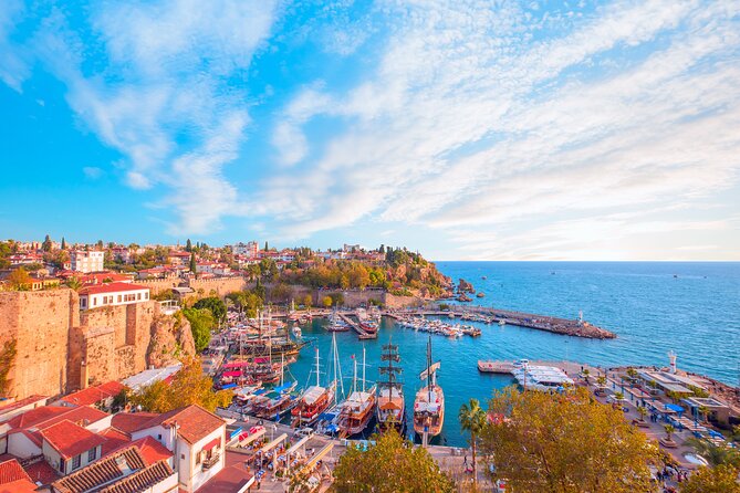 Antalya City Tour cenic Boat Trip and Waterfall - Kundu Bazaar stop: practical souvenir shopping without the hard sell