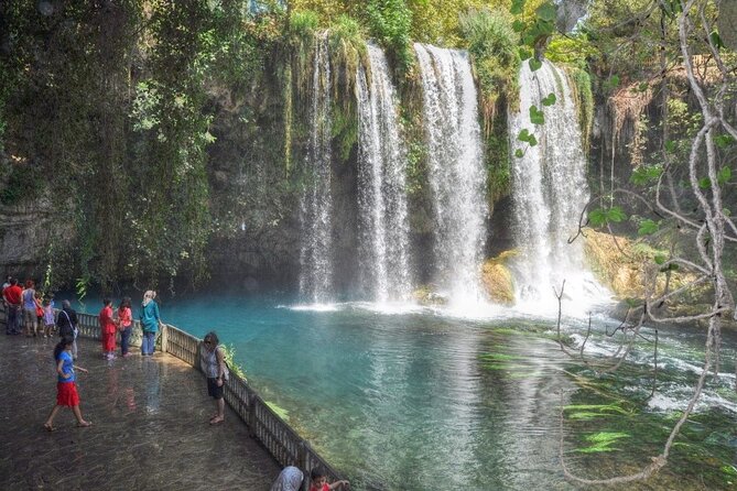 Antalya City Tour Full-Day Boat Tour Cable Car and Waterfall Peerless&Excellent - Upper Duden Waterfalls National Park: the 15 meter wow moment
