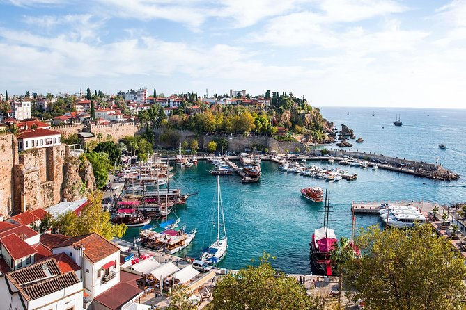 Antalya City Tour w/Boat Trip, Old Town & Waterfall From Belek - Kaleici Marina Boat Trip: Views From the Water