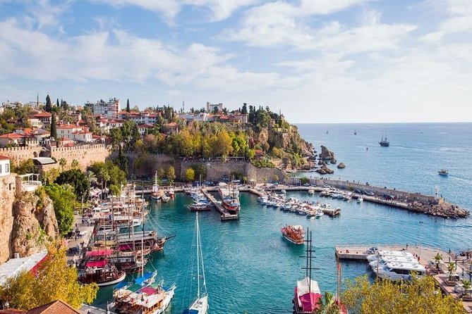 Antalya City Tour with Old Town (Kaleiçi) & Düden Waterfalls - Stop 1: Lower Düden Waterfalls and the sea-facing 40 m drop