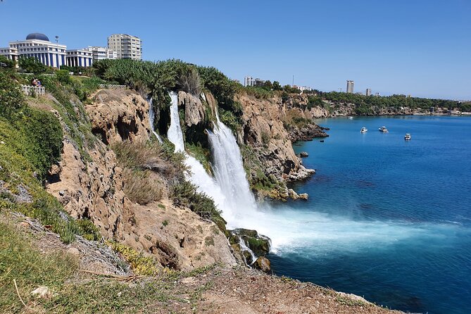 Antalya City Tour with Old Town (Kaleiçi) & Düden Waterfalls - Stop 2: Upper Düden Waterfalls with caves, cascades, and picnic space