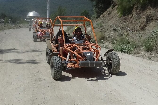 Antalya Combo Tour 3 in 1 Rafting & Buggy / Quad & Zipline - Buggy or Quad Ground Riding: Speed, Dust, and Control
