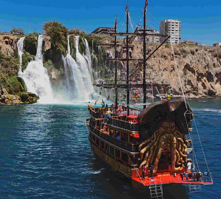 Antalya: Duden Waterfall Pirate Boat Trip - A Pirate Boat Day to Duden Waterfall, Built for Families