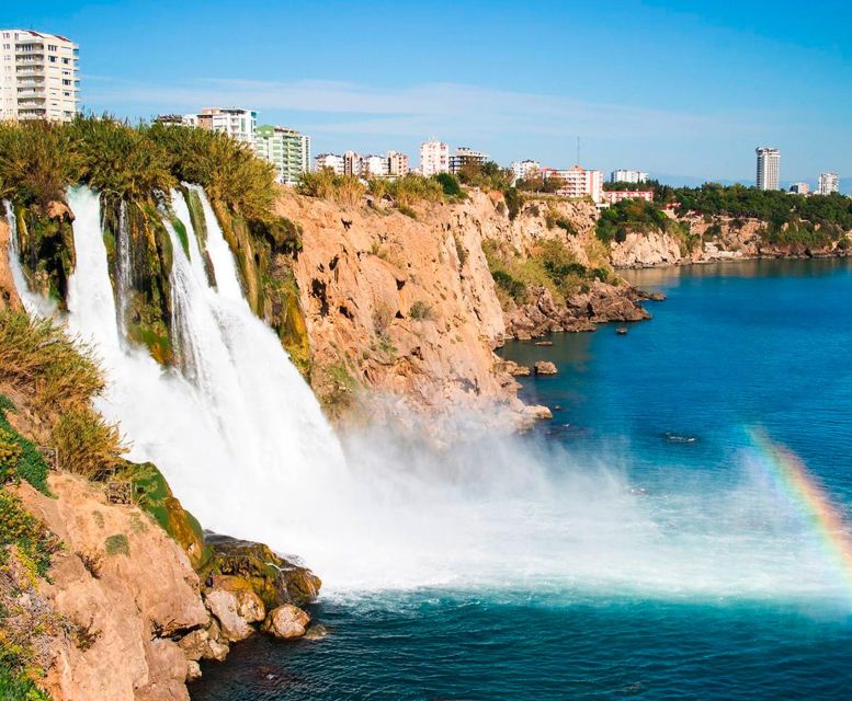 Antalya: Duden Waterfall Relax Boat Trip with Lunch - Two Swim Breaks in Crystal-Clear Water (Plan Around the Sun)