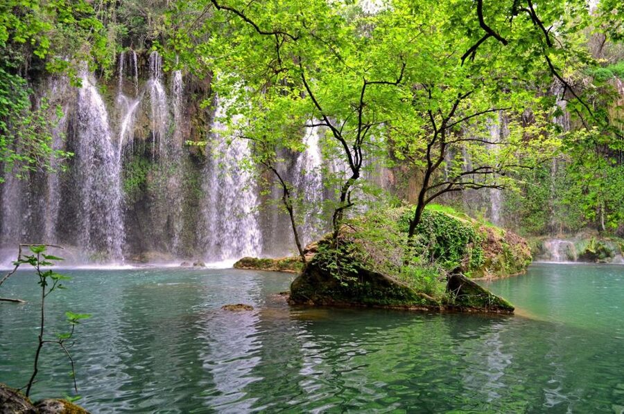 Antalya: Duden Waterfall Relax Boat Trip with Lunch - Meeting Point: Getting On the Atlantic Relax Boat Near Kundu