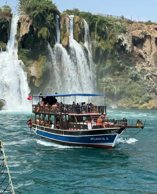 Antalya: Duden Waterfall Relax Boat Trip with Lunch - Price and Value: What $23 Buys You in Antalya