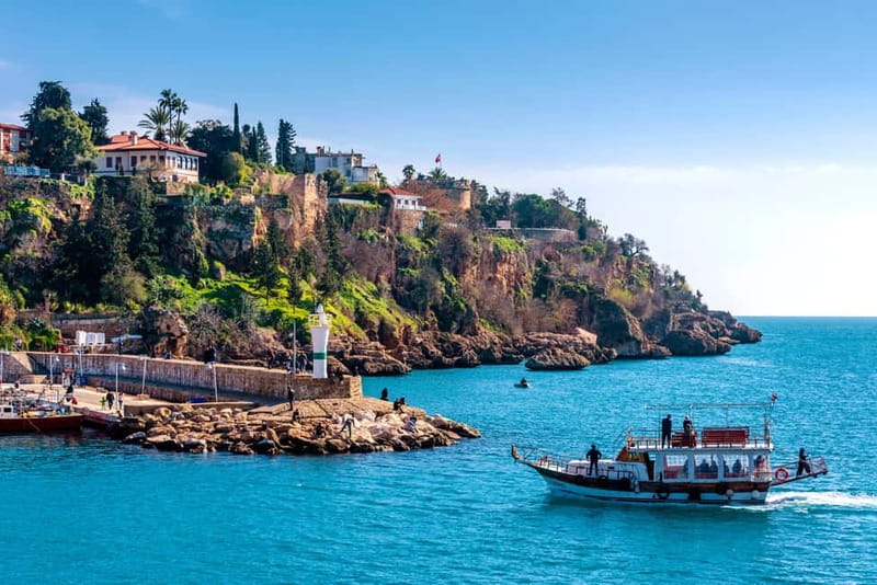 Antalya: Falez Cliffs & Waterfalls Boat Trip with Lunch - Getting There: Smooth Hotel Pickup in Antalya