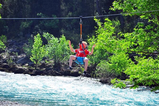 Antalya Family Combo Tour: Jeep, Rafting & Zipline with Lunch - Group size, energy level, and how to enjoy a busy day