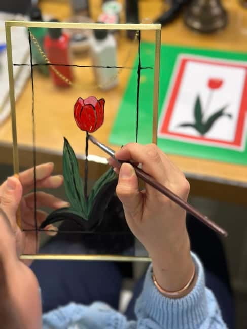 Antalya: Frame Glass Painting Workshop with Turkish Tea - Should you book this Antalya glass painting workshop?