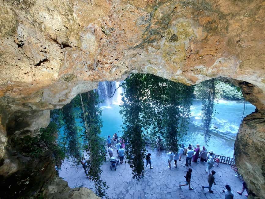 Antalya: Guided City Tour with Lunch and Optional Upgrades - Düden Waterfall: cliff to sea, and why the stop matters