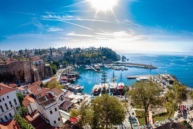 Antalya : Guided Old City Tour w/Cable Car&Waterfalls & Boat Trip - One Long Day to See a Lot of Antalya
