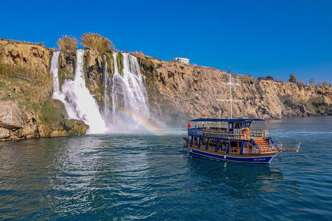 Antalya : Guided Old City Tour w/Cable Car&Waterfalls & Boat Trip - Old Town Bazaar Antalya and the Silver Shop Slot