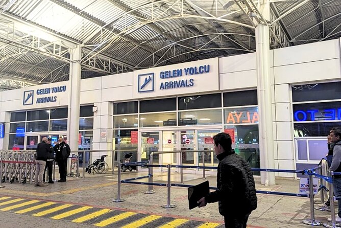 Antalya Hotels and Airport Transfer Service - AYT arrival gate pickup, plus the 30-minute buffer