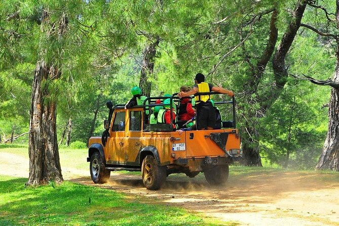 Antalya Jeep Safari Adventure with Lunch - Natural Pools or Waterfalls, plus Extra Water Time