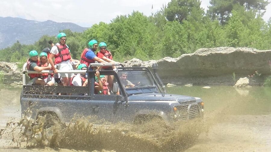 Antalya: Jeep Safari,Rafting,Canyon Visit with Lunch - Getting picked up and staying on time (so your day feels smooth)