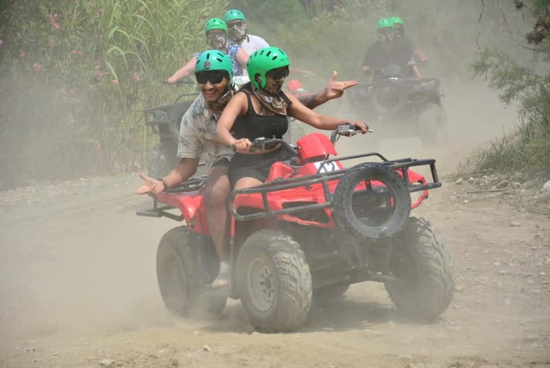 Antalya: Jeep Safari, Zipline, and Canyon Visit with Lunch - Quad or buggy safari: driving skills on a purpose-built off-road track