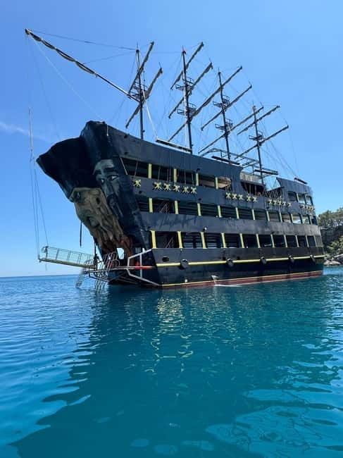 Antalya/Kemer: Boat Tour Visit Caves and Bays With Lunch - Pirate Cave From the Water, the Best Kind of Sightseeing