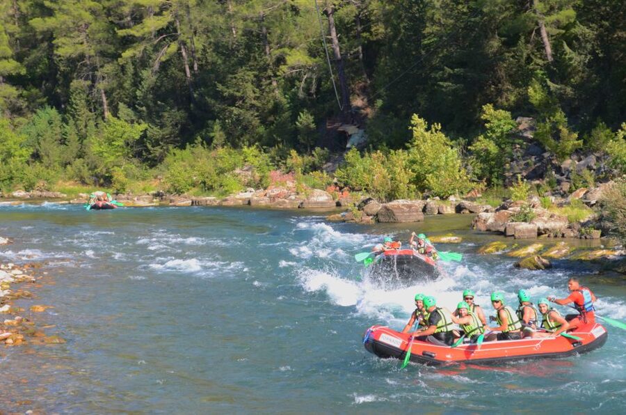 Antalya/Kemer: Koprulu Canyon Whitewater Rafting with Lunch - Cold-Water Swim Stops: How to Enjoy the Spring Break Moments