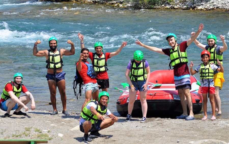 Antalya/Kemer: Koprulu Canyon Whitewater Rafting with Lunch - Before the Rapids: Helmets, Life Jackets, and That Old Bridge Stop
