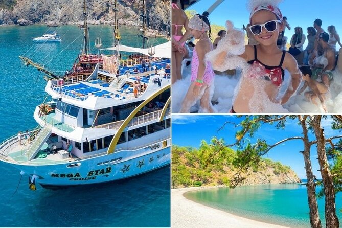 Antalya / Kemer : Mega Star Party Boat Trip w/ Lunch & Transfer - What You’ll Notice Right Away