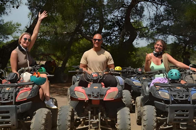 Antalya Kemer Merkez Transferli Quad Safari - The ride itself: guided breaks, terrain, and possible animal sightings