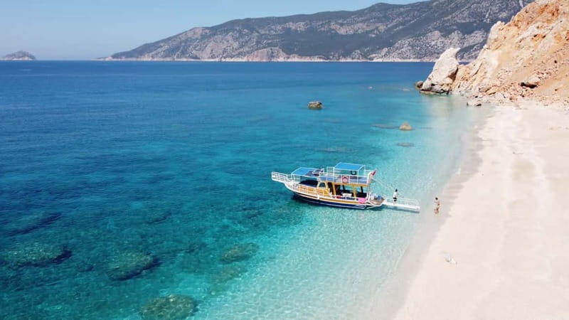 Antalya/Kemer: Porto Genoese Boat Trip and Mud Bath w/ Lunch - Stop One, Akseki Bay: Snorkeling in Clear Water Without Touching Anything
