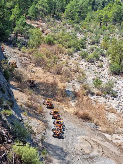 Antalya: Koprulu Canyon Buggy Safari & Rafting Combo - Rafting on the Köprüçay River: gear, rapids level, and the swim break