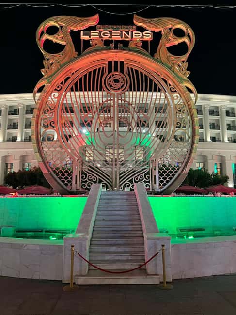 Antalya: Land of Legends Night Show Experience - Your 8:00 PM arrival window, and how to use your free time well