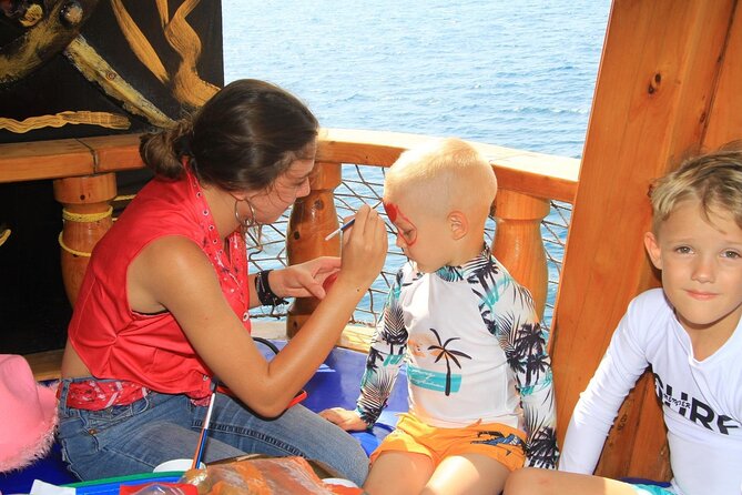 Antalya Lara Pirate Boat Day Trip with Lunch & Soft Drink - Swimming break on the Atlantic Pirate Boat: 45 minutes that matter