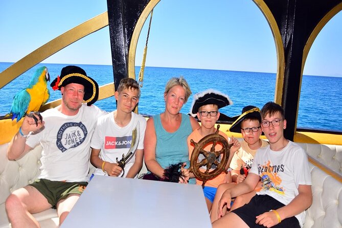 Antalya Lara Pirate Boat Trip w/Soft Drinks, Lunch & Pickup - Music, Sound System, and the Photo Factor