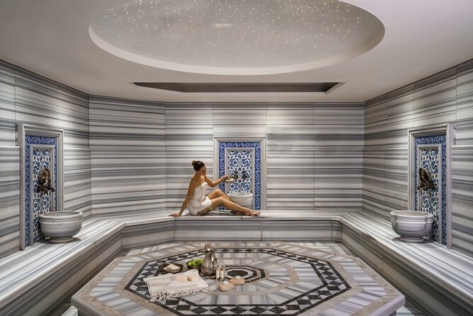 Antalya / Lara : Traditional Turkish Bath & Oil Massage & Spa - The 1-hour Turkish bath circuit: salt, steam, sauna, then massages