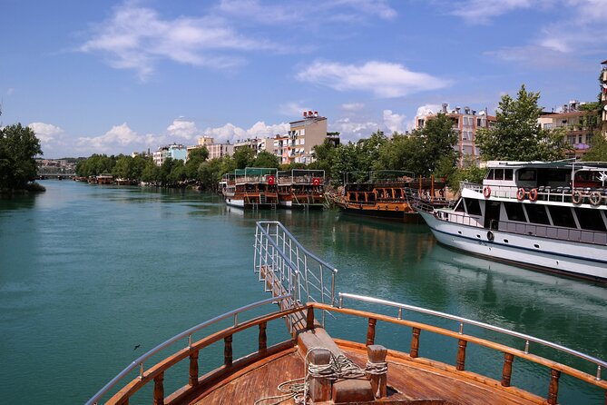 Antalya: Manavgat River Cruise, Waterfalls and Market Tour - Manavgat Market Time: where the best value usually is
