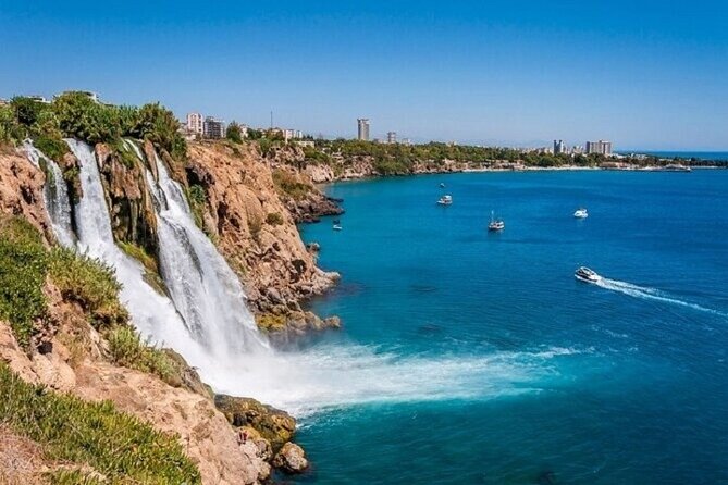 Antalya : Old City Tour w/Olympos Cable Car & Waterfalls & Boat - Morning Pickup and the Drive to Kaleiçi, Without the Headache